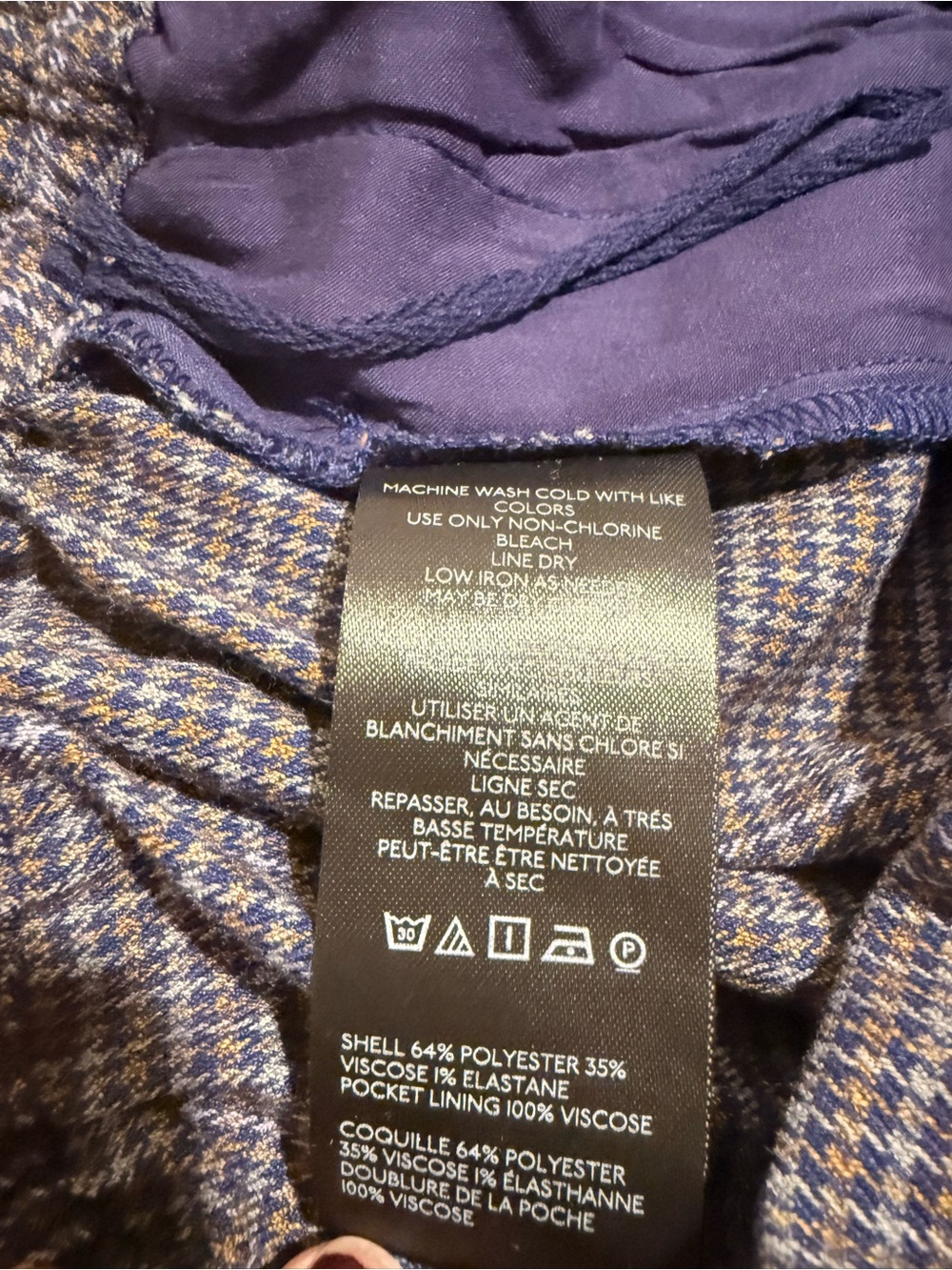 FREE PEOPLE Maggy Mae Blue Check Peasant Top and Shorts Set - Picture 9 of 10